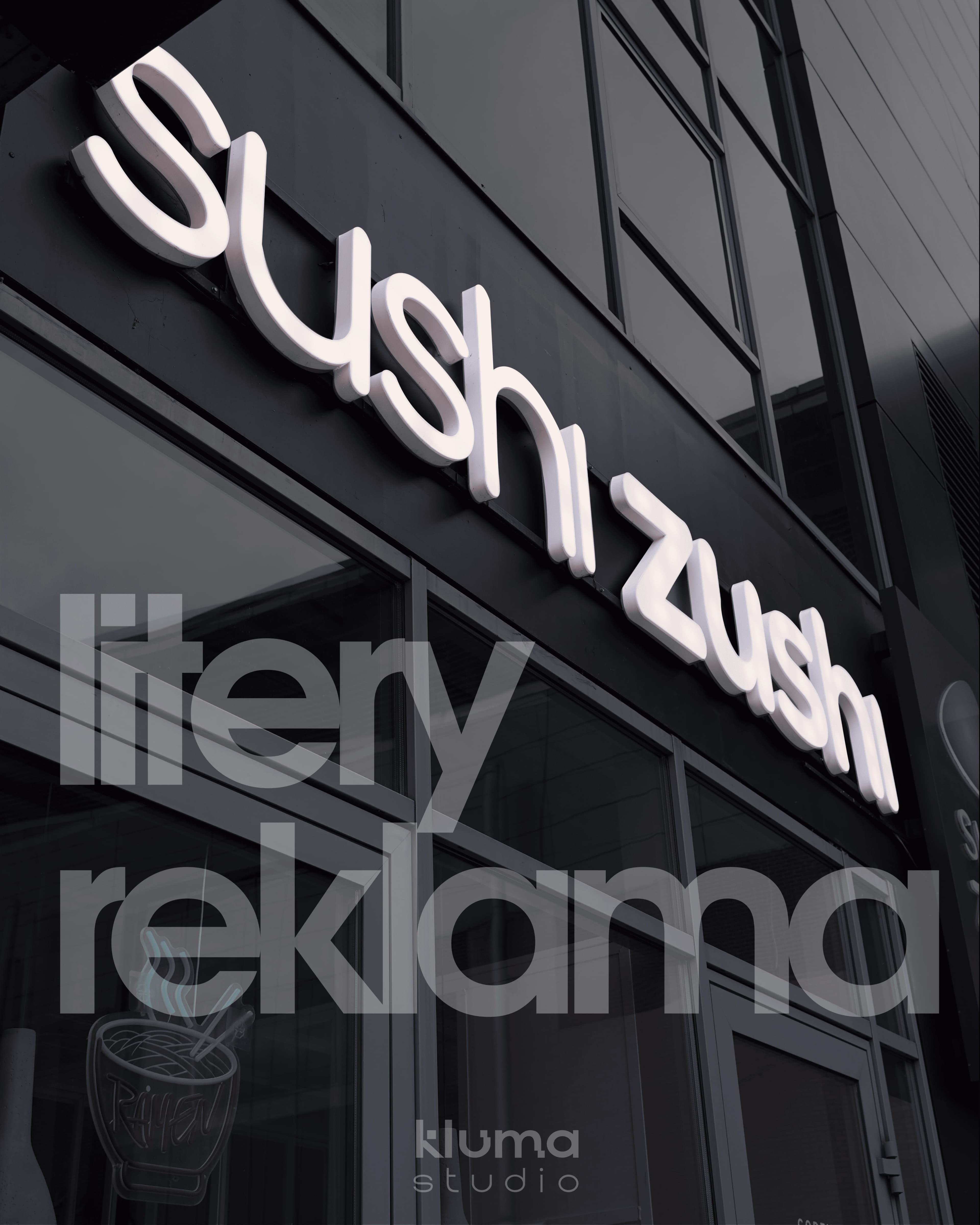 Sushi Zushi | 3D Litery - zdjęcie 2