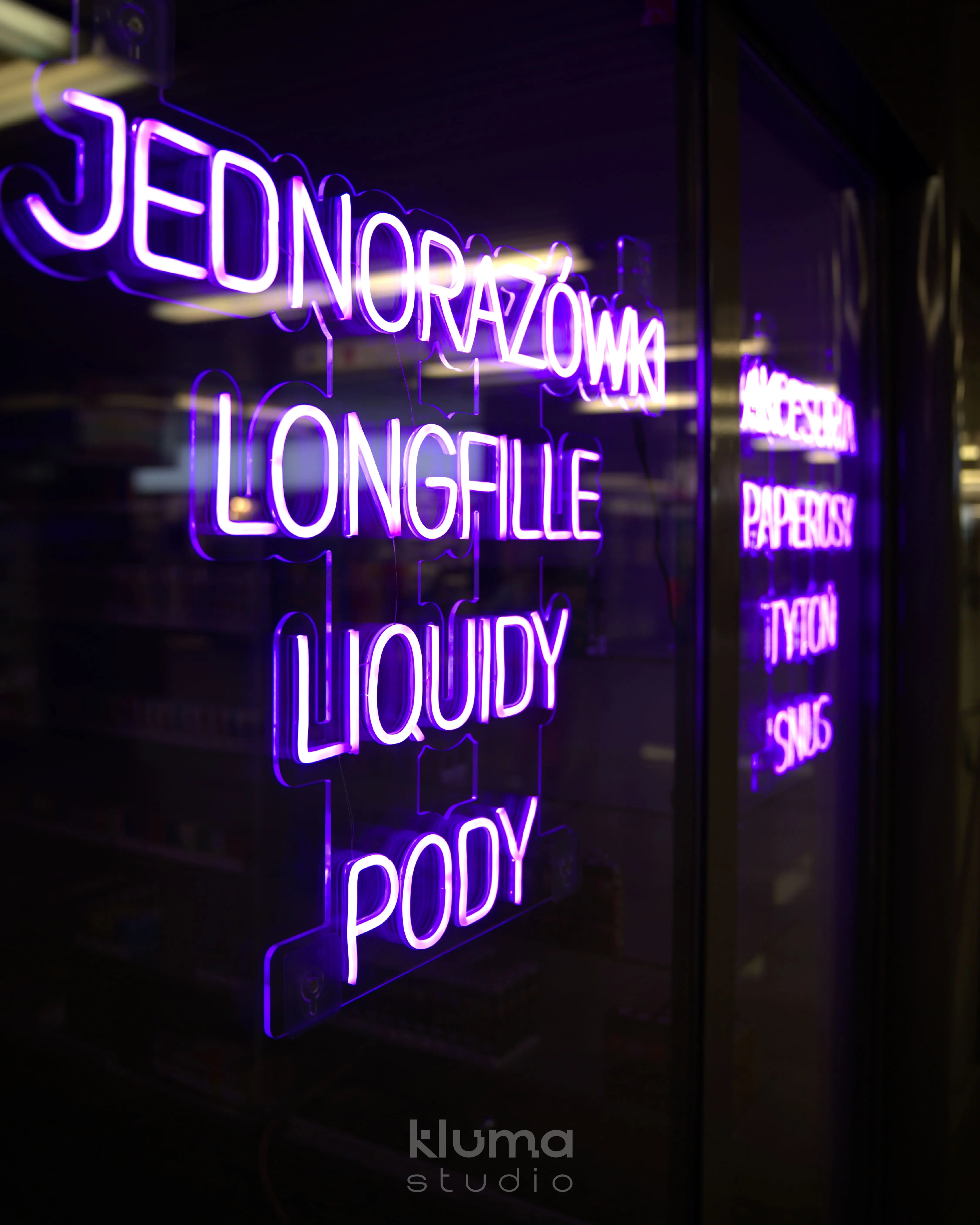 Vape Shop | 2 x Kaseton | Neon - zdjęcie 3