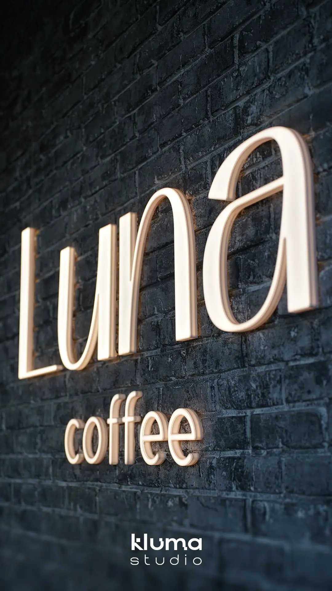 Luna Coffee | Oklejanie | Kaseton - zdjęcie 3