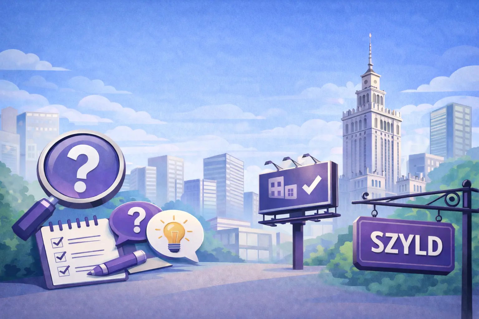 Często zadawane pytania o reklamie zewnętrznej i szyldach w Warszawie